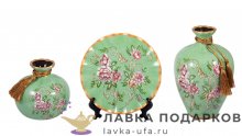 Ваза для цветов 17 см. стекло DSHP122-1 