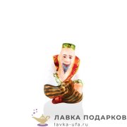 БФ / Статуэтка «Бабай» Башкирский фарфор 9см сувенир фигурка подарочная 