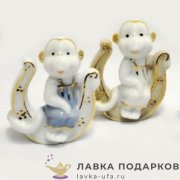 Delicate / Фигурка «Обезьянка с подковой» 07 х 06 см. цвет в асс.-3  215.2513 