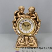La Minor / Скульптурные часы «Ангелочки» 23 х 17 х 09 см. бронза 5212 
