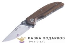 ТИ / Нож складной Кизляр «Ирбис» кл85мм сталь AUS-8 рукоять дерево ПП-012 