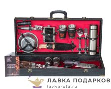 КР / Набор для пикника на 4 персоны (33 предмета) кейс 80 х 10 х 33 см. велюр в асс  (23) 