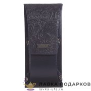 Макей / Футляр для очков «Шекспир» кожа цв. синий 023-08-06.2 