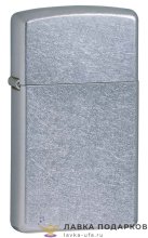 Zippo / Зажигалка 1607 «Классика Слим» 55 х 30 х 10 мм. хром состаренный 1607 