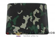 Zippo / Портмоне мужское 10 х 09 см. кожа, цвет комуфляж 006026 