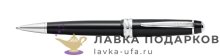 Ручка шариковая Cross Bailey Light, черный глянец и хром, поворотный механизм, черный стержень  