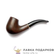 Гарманофф / Курительная трубка гладкая «Бент мини» 135 мм. фильтр 9 мм.11009_1 