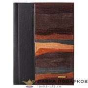 Макей / Ежедневник недатированный А5, обложка кожа «Фьерды» цв. коричневый 008_08_45_1 