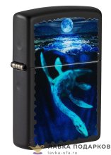 Zippo / Зажигалка бензиновая Zippo 49697 «Лох-Несс» цв. черный матовый 