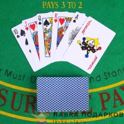 Карты игральные «Poker Rifle 777» 55 л. (пластик) + коробка МИКС 437.0567 