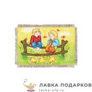 УС а6 / Магнит - фольклер «Свидание» 15 х 11 см.  1209_От_Н-М 
