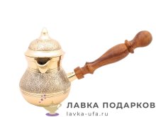 Кашмир / Турка для кофе «Луковица с крышкой» 250 мл, полиш Пс_25835 (1 : 2) 