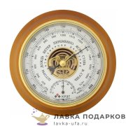 Утес / Барометр «Открытый механизм» шкала 127 мм. белая, корпус 18 х 18 см. СН_17 