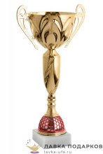 ПР / Кубок для награждения «Мадрид» 31х10см на подставке мрамор 504-310-100 
