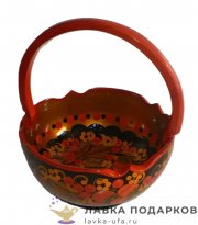 НП / Расписное лукошко с ручками «Хохлома» 87012 