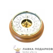 Утес / Барометр «Открытый механизм» шкала 163 мм. белая, корпус 21 х 21 см. СН_16 