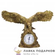 Скульптурные часы «Орел» 31 х 46 см. БРОНЗА МК_2028 