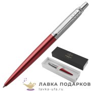РП / Ручка шариковая Parker «Jotter Core Kensington Red CT» красная хром кнопочная 1953187 