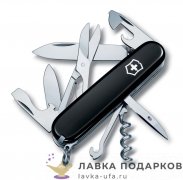 Victorinox / Нож перочинный «Альпинист» 09 см. 14 функций, сталь + пластик черный 1.3703.3  