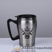 Термокружка металл.  350 мл. «King» хром 515.6542 