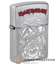Zippo / Зажигалка бензиновая Zippo 48667 «Железная девственница» цв. хром серебристый  