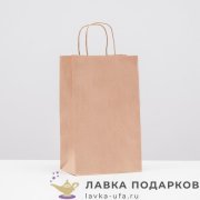 УП / Пакет подарочный «Полотно» 46х20х61см картон черный вертикальный супербольшой 