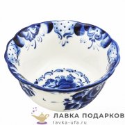 Гжель / Салатник (№2) 07 х 13 х 13 см авт.Окулова З.В. 