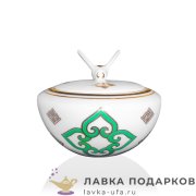 БФ / Медовница «Башкорт» 250 мл. деколь цв. зеленый (фарфор) 