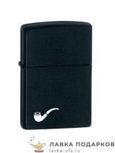 Zippo / Зажигалка 218_PL «Для трубок» 56 х 36 х 12 мм. черный матовый  
