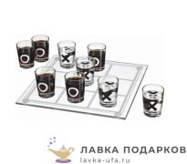 НИ / Настольная игра «Пьяные крестики - нолики» (мал) 13 х 13 см. 9307 