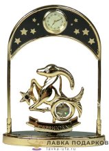 Юнион / Фигурка «Знак зодиака - Козерог» зол. 09 х 08 х 03 см. бел. кристалл AR_3812  