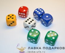Кости игральные 16 мм, цвет МИКС (1шт) Piatnik 