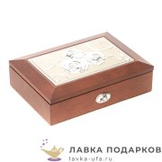 П-М / Кружка пивная «Сова» 450 мл. цв. хром  (металл внутри) 8303 