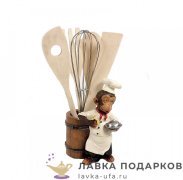 Фигурка года «Обезьянка - повар, кухонный органайзер» 14 см. CNR_65668  