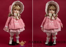 Кукла фарфоровая 40 см. платье + YF_ 