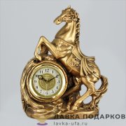 La Minor / Скульптурные часы «Гусар» 32 х 25 х 13 см. цв. бронза 5253 
