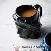 ПС / Кружка чайная «Давид» 550мл керамика черный 8212 