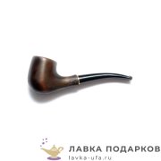 Гарманофф / Курительная трубка гладкая из груши «Карманная» 109 мм. фильтр 9 мм. 11001 