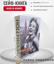 Сейф-книга с ключевым замком «Монро» 22 х 16 х 06 см. картон Br8323 