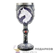 ПМ / Бокал сувенирный «Медведь» 200мл 19х8см нержавеющая сталь полистоун 8711 