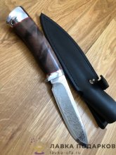 Златоуст / Нож охотничий «Артыбаш», сталь 95 х 18, рукоять кап + аллюминий, рисунок  