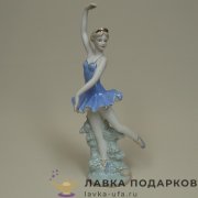 Seltmann / Статуэтка «Балерина - прима в голубом» 30 х 16 см. пастель позолота HP-044 