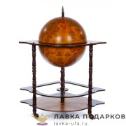 Brigant / Глобус-бар угловой D = 42 смю «Новая земля» 93 х 53 х 53 см. терракотовый 47_219 
