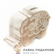 ПР / Кубок с крышкой «Ультрамариновый-шар» 24х8см на подставке мрамор 006-170-80 G-d80 