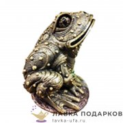 Скульптура «Совенок на коряге сидит» 17 см. БРОНЗА F_1065.2 