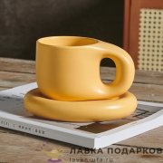 ПС / Чайная пара из 2 предметов «Любимой бабушке» 250мл фарфор RS-2-FY23012 