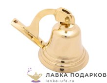 ЛГ / Рында латунная «Корабельная» д.10см 13х12 см полиш Кл-2674.1 