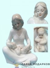 Seltmann / Статуэтка «Материнство» 15 х 10 см. пастель ХP_100.38 