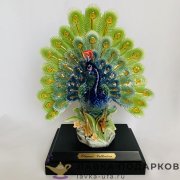 Delicate / Фигурка «Павлин на подставке» 37 х 33 х 19 см. синий ДВ_302 В 