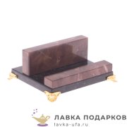 УК / Подставка под телефон из камня «Ложе» 10 х 09 х 05 см. лемезит 121.922 